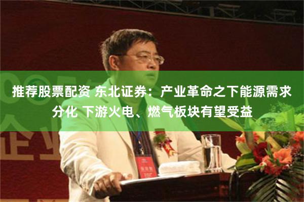 推荐股票配资 东北证券：产业革命之下能源需求分化 下游火电、燃气板块有望受益