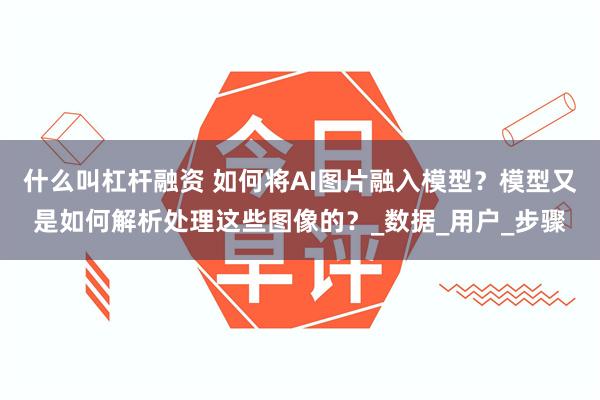 什么叫杠杆融资 如何将AI图片融入模型？模型又是如何解析处理这些图像的？_数据_用户_步骤